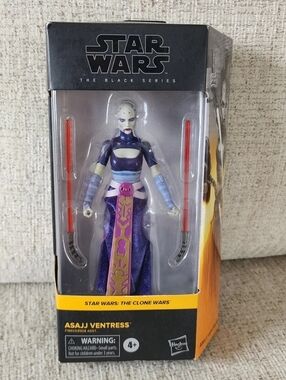 Hasbro Star Wars The Black Series Asajj Ventress 6" Action Figure #07